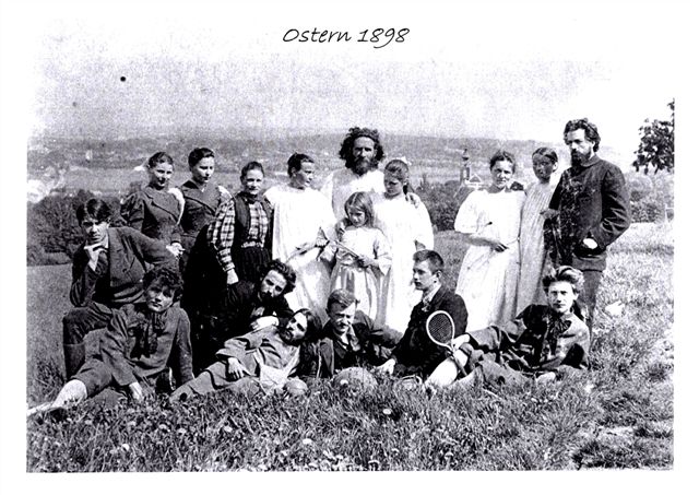 Ostern 1898 auf dem Himmelhof