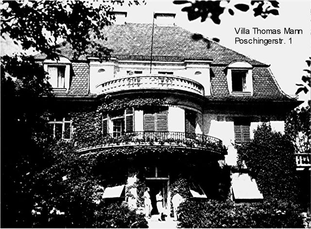 Villa Thomas Mann, Poschingerstr. 1