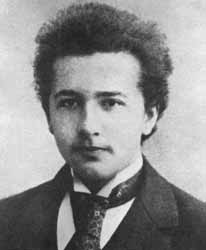 Einstein 1896 in Aarau